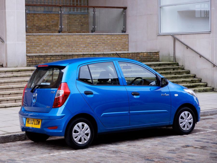  Hyundai i10 Blue 2010 года  (UK) (фото 5 из 7)